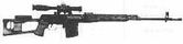 Soviet SVD 7.62mm Sniper